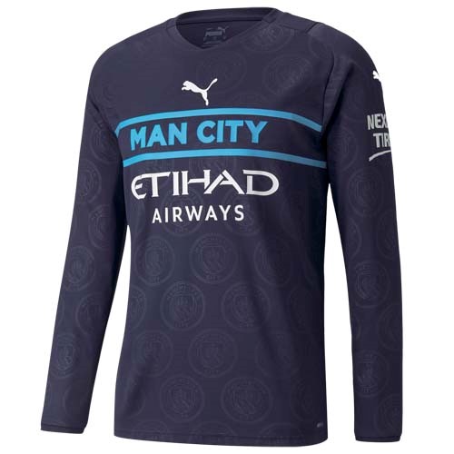 Tailandia Camiseta Manchester City Tercera equipo ML 2021-22